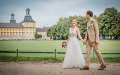 Trauung von Tabea und Niels in der Schlosskirche in Bonn